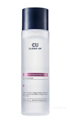 CLEAN-UP COLLAGEN BOOSTING TONER  0011 фото